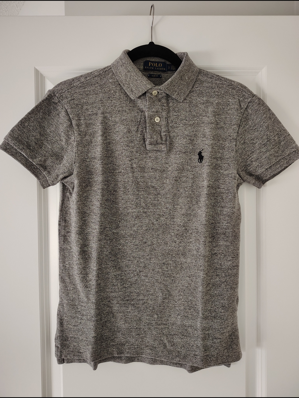 Ralph Lauren Men’s Heather Gray Polo Shirt